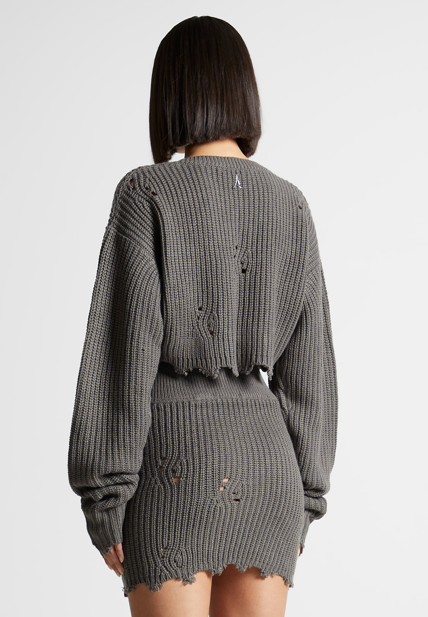 distressed-knit-crop-jumper-khaki