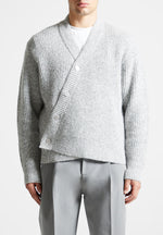 double-breasted-brushed-knit-cardigan-grey