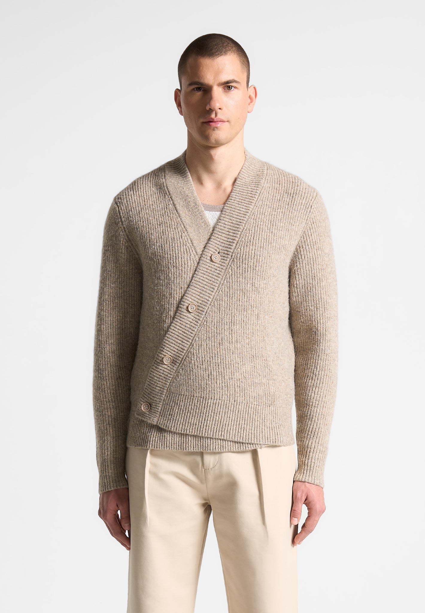 double-breasted-brushed-knit-cardigan-taupe