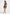 Diane - Draped Asymmetric Mini Dress - Brown
