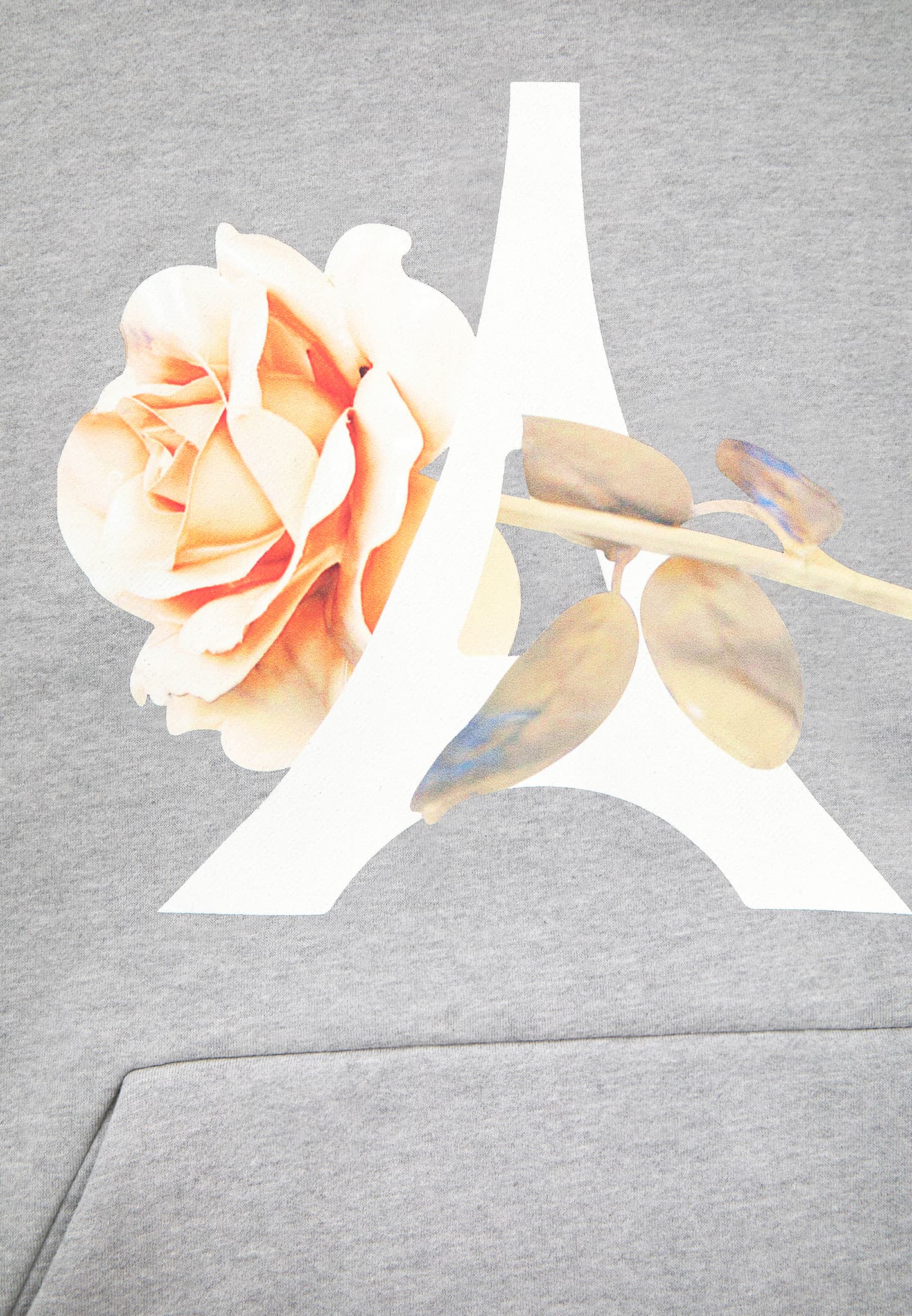 eiffel-flower-print-hoodie-grey