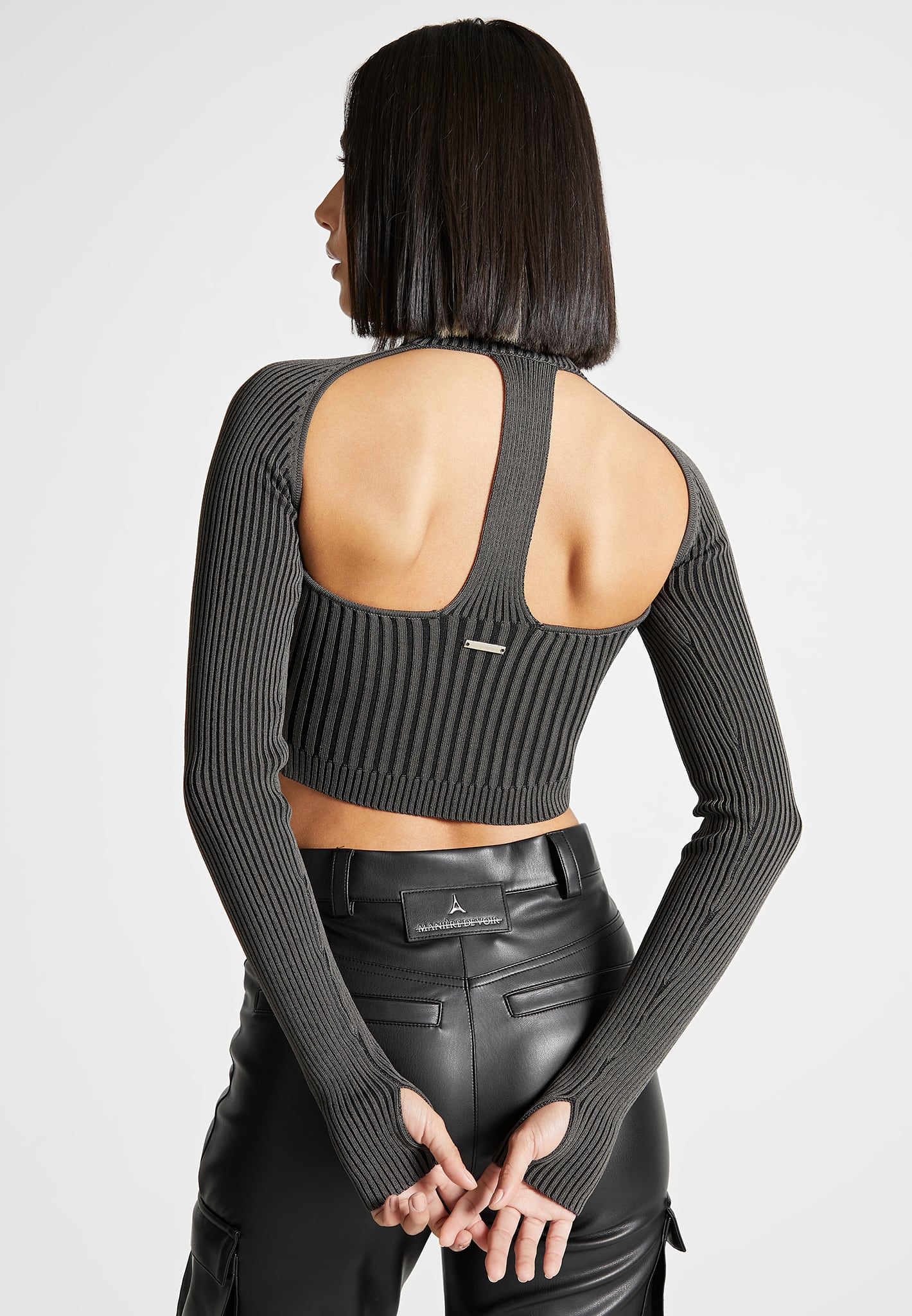 knitted-backless-corset-top-grey-black