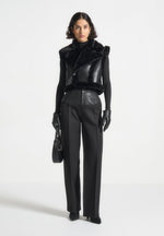 kena-leather-plush-2-in-1-gilet-jacket-black