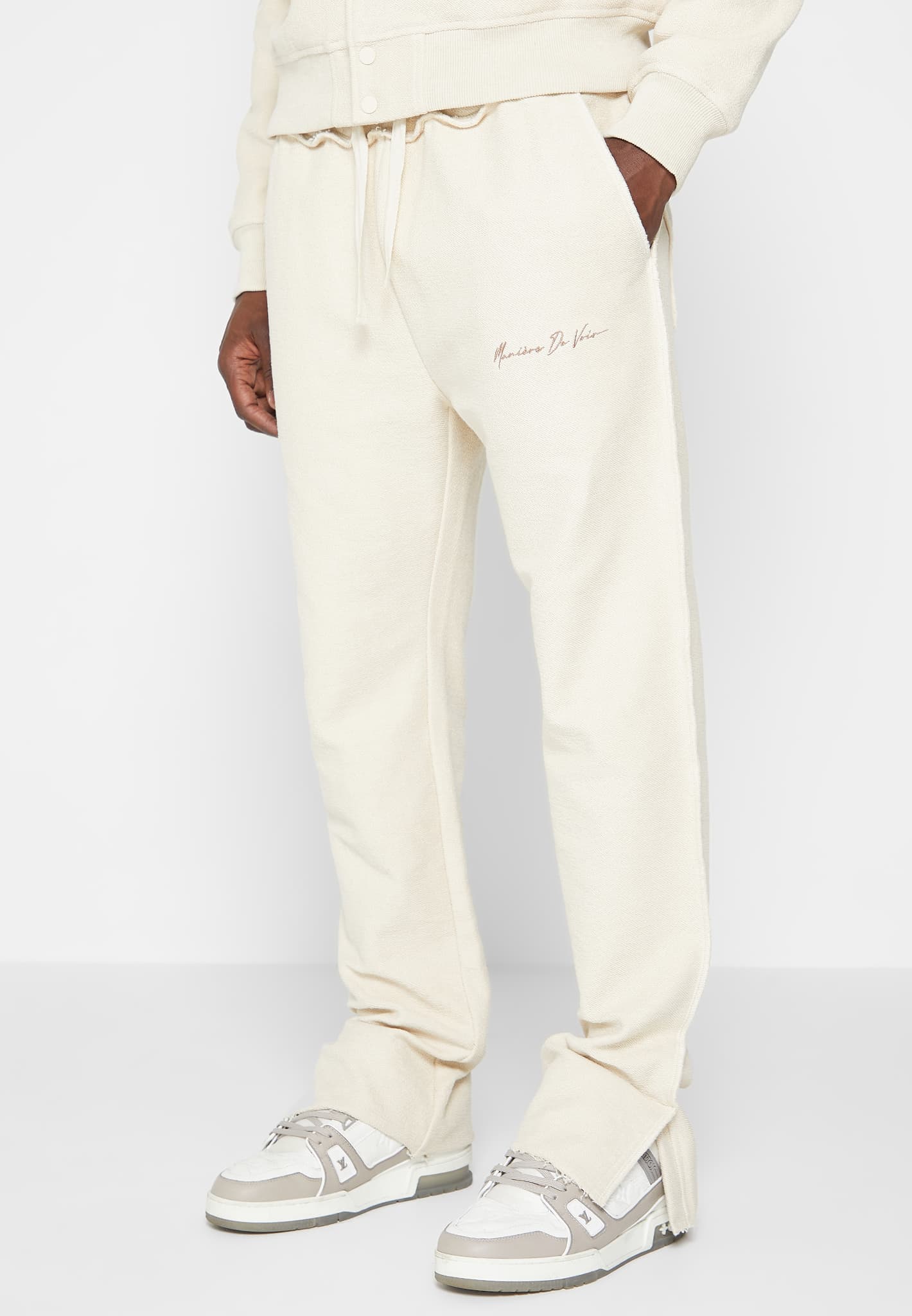 Cream best sale marl joggers