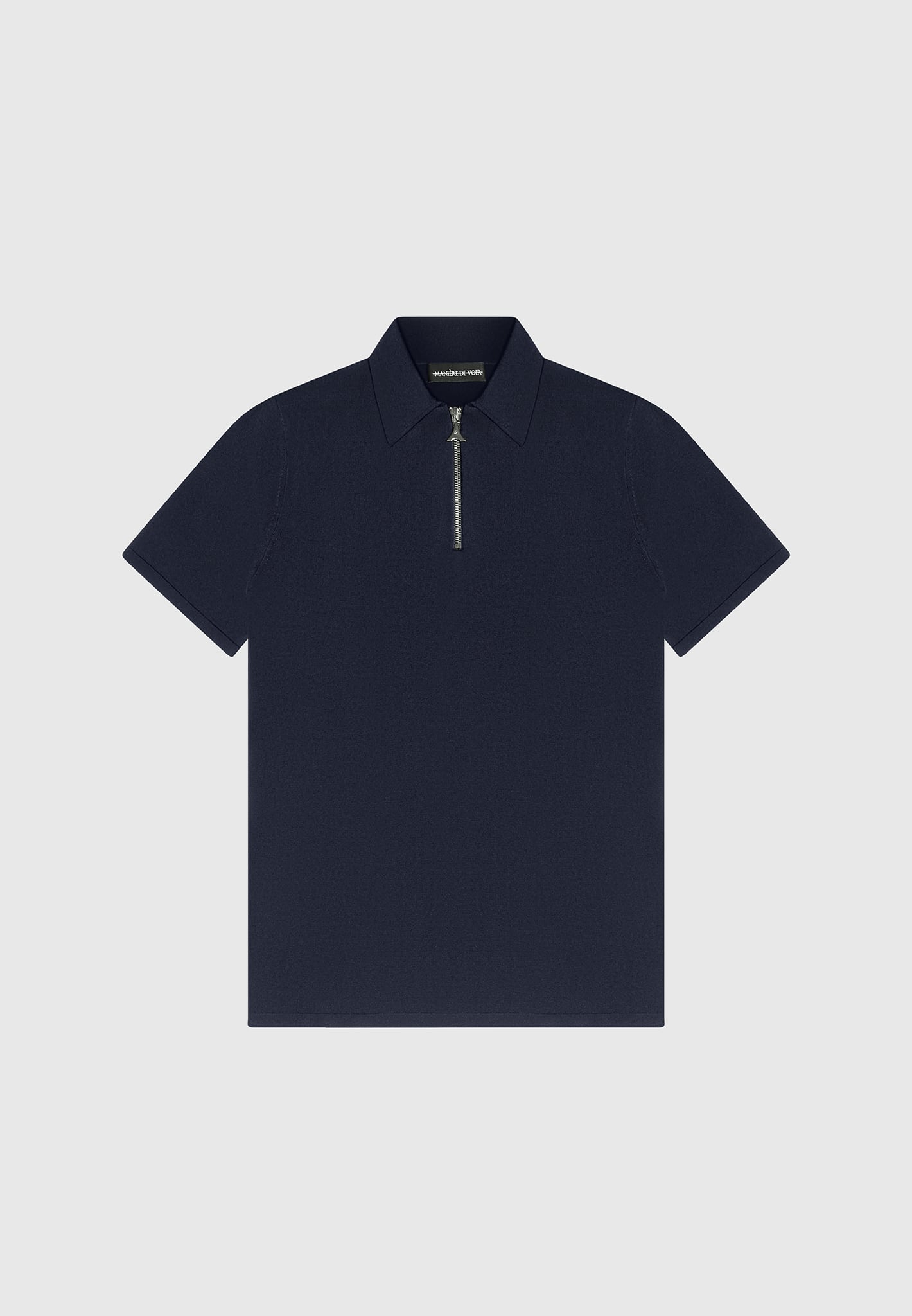 luxe-polo-top-with-zip-navy