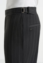 Joseph - Regular Fit Pinstripe Tailored Pants - Grey