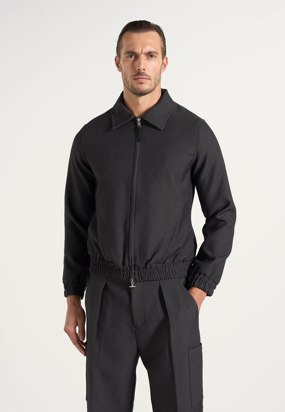 Eli - Harrington Jacket - Grey