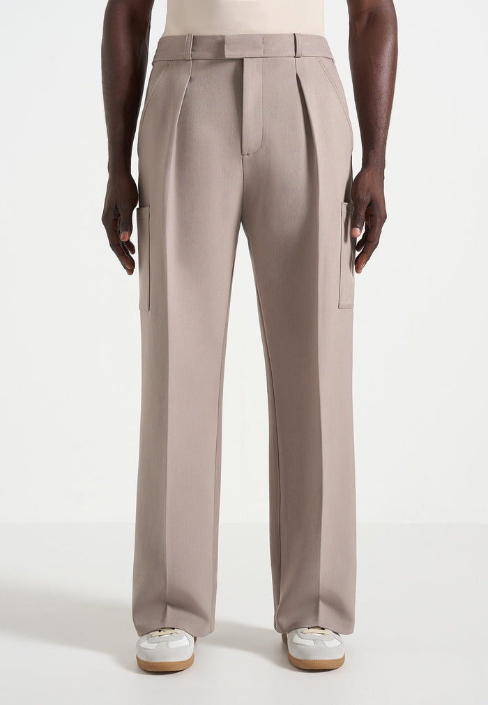 luca-relaxed-fit-pleated-pocket-trousers-mushroom
