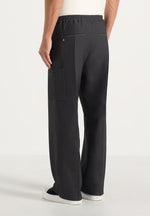 Luca - Relaxed Fit Pleated Pocket Pants - Grey