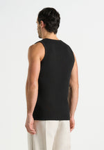 ribbed-cotton-vest-black