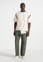Henri - Foldover Pants - Olive