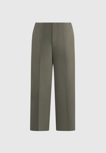 Henri - Foldover Pants - Olive