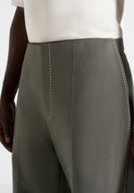 Henri - Foldover Pants - Olive