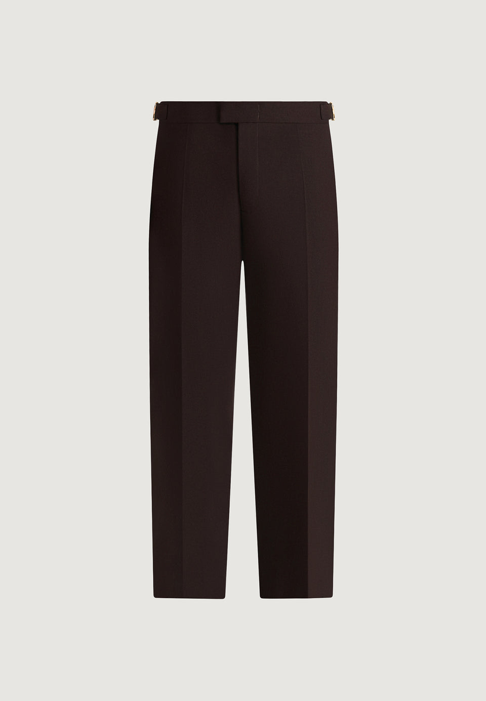 Hubert - Slim Fit Tailored Wool-Blend Pants - Brown