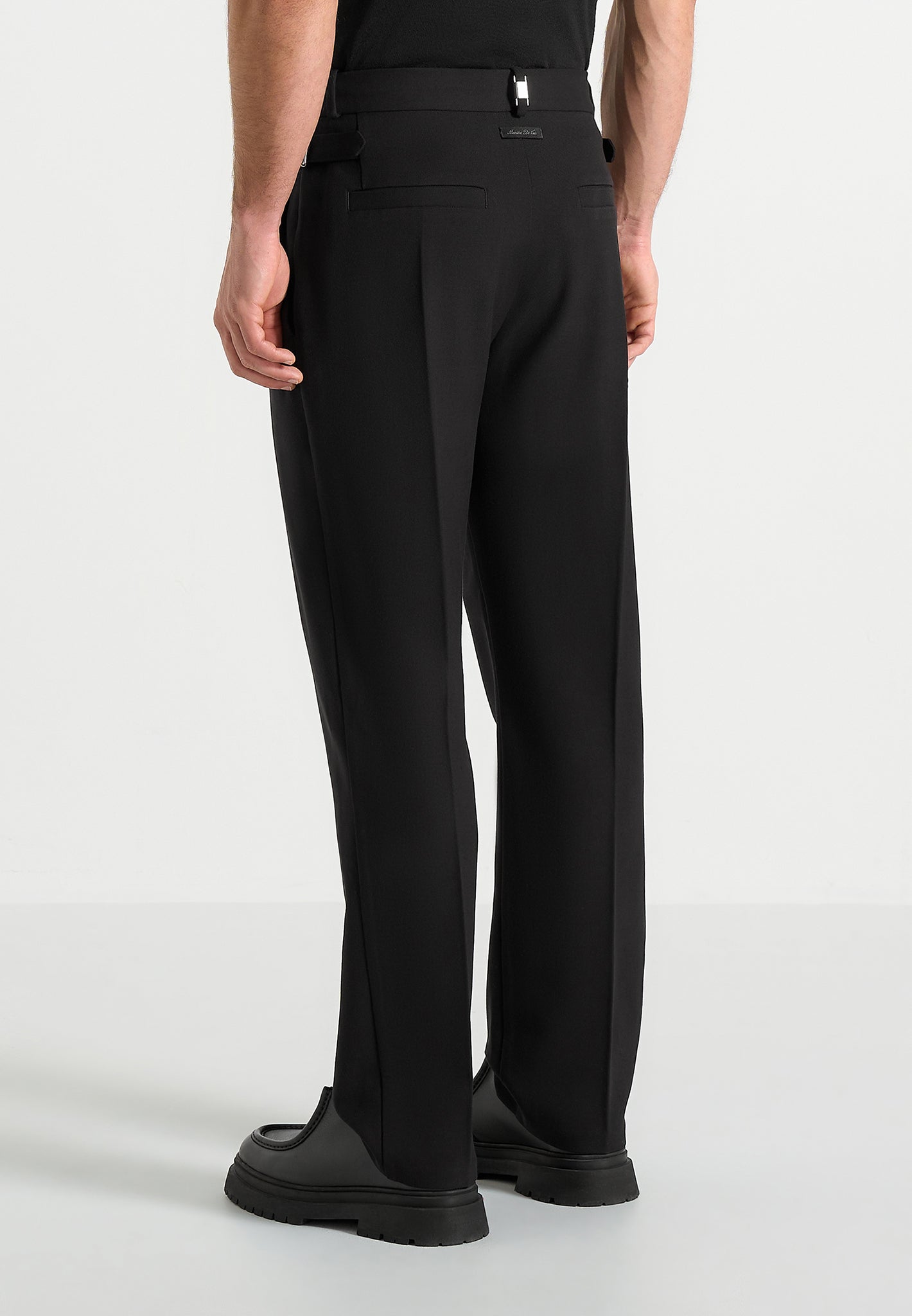 Joseph - Regular Fit Tailored Pants - Black