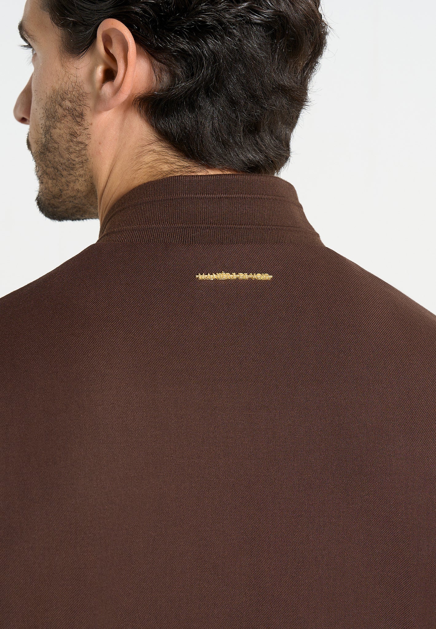 Sami - Tailored Bomber Jacket - Brown