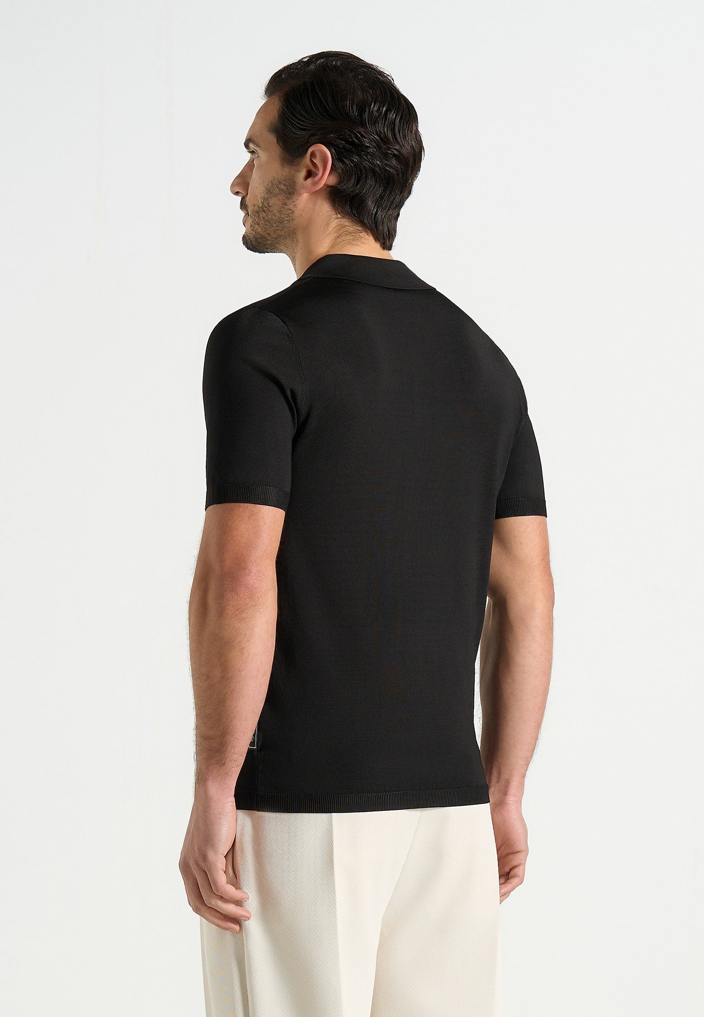 pl001-luxe-knitted-polo-top-black