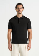 pl001-luxe-knitted-polo-top-black