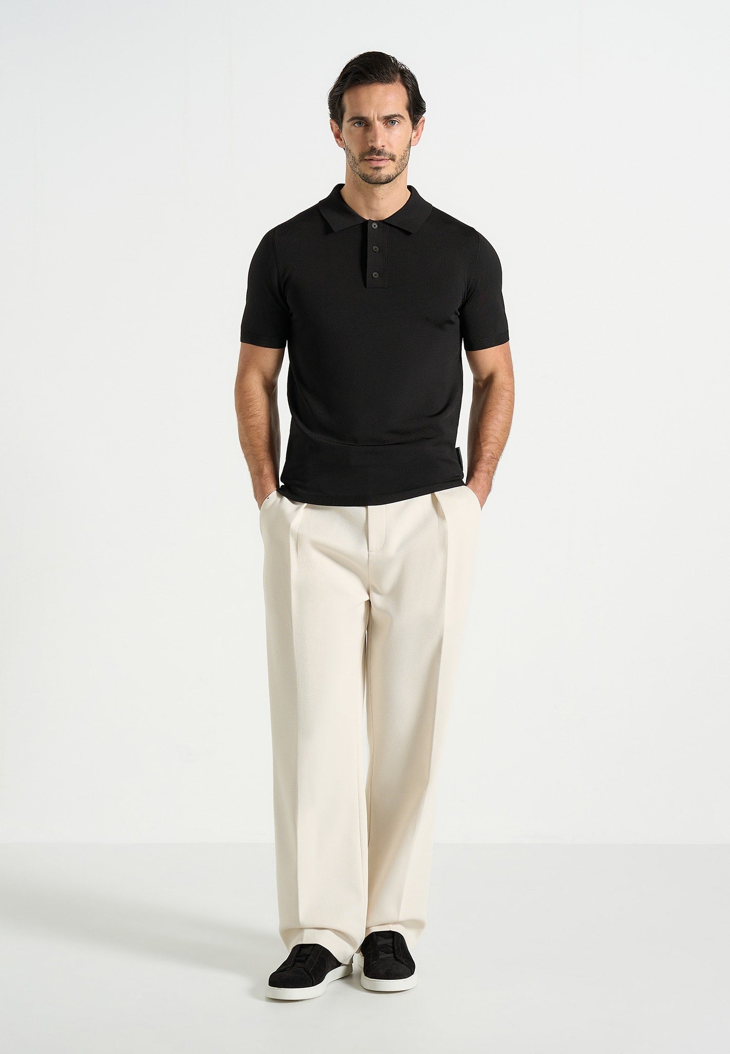 pl001-luxe-knitted-polo-top-black 