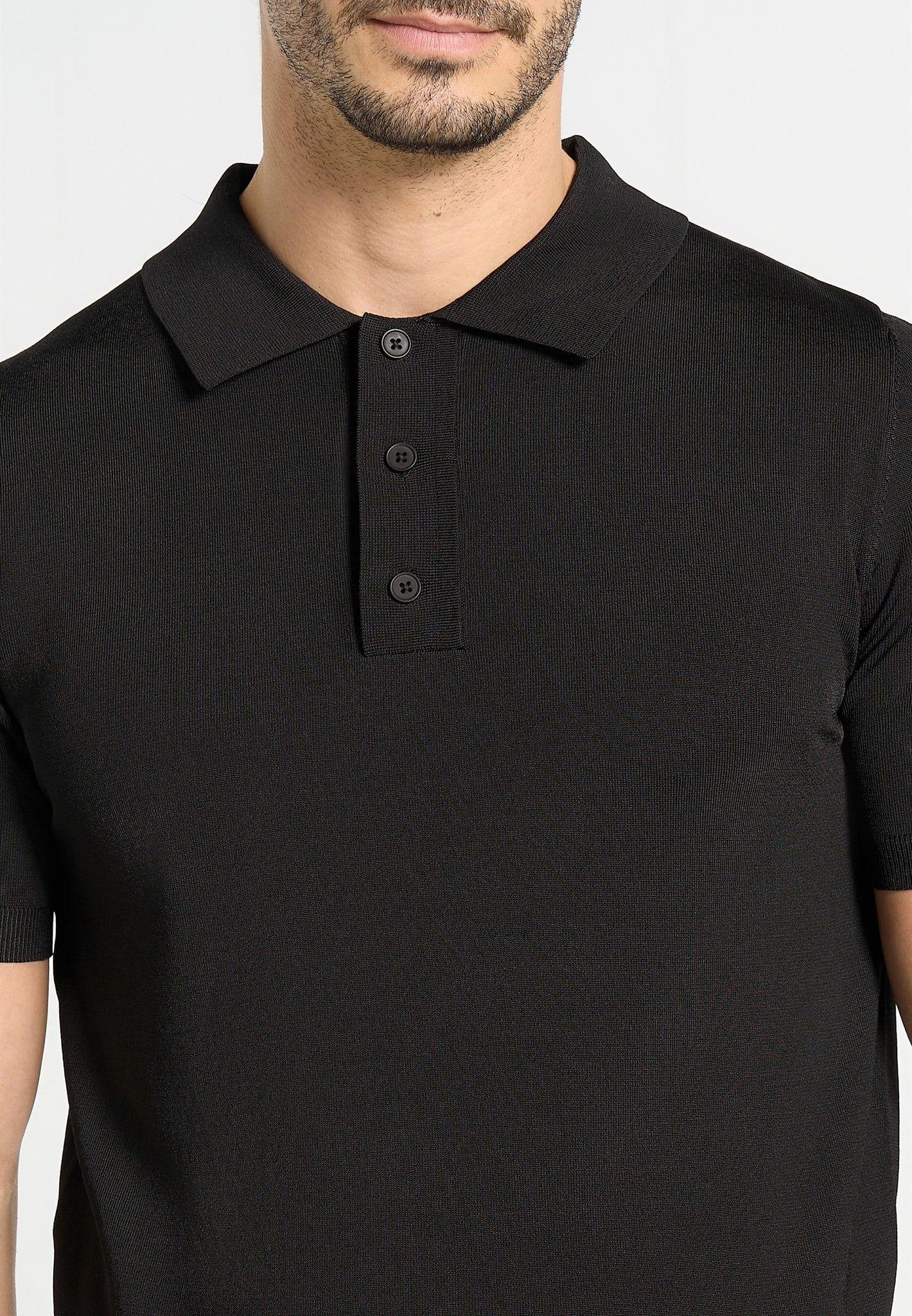 bryn-luxe-knitted-polo-top-black