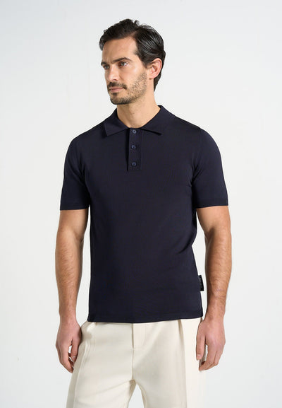 bryn-luxe-knitted-polo-top-navy