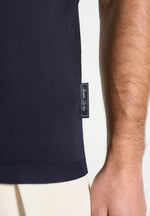 bryn-luxe-knitted-polo-top-navy