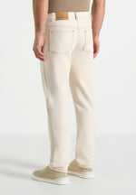 DN001 - Tapered Fit Jeans - Cream