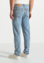 DN001 - Tapered Fit Denim Jeans - Mid Blue