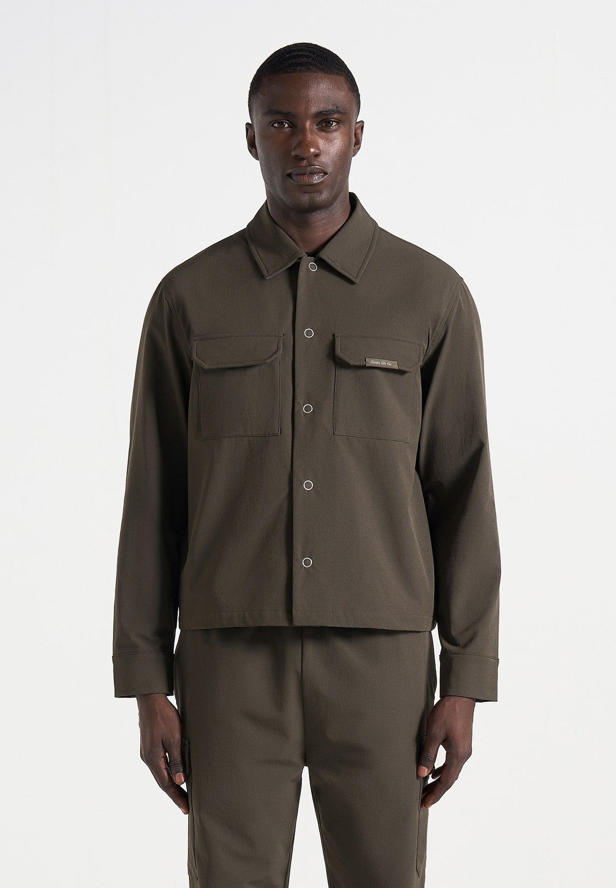 Milo - Technical Cargo Jacket - Olive