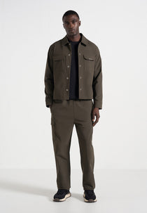 Milo - Technical Cargo Jacket - Olive