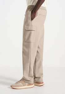 Rayan - Technical Cargo Trousers - Taupe