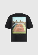 Aaron - Club Saint-Tropez Cotton T-Shirt - Black