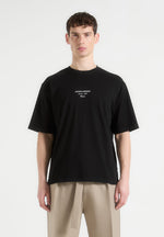 Sunflowers - Van Gogh Cotton T-Shirt - Black