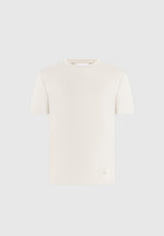 Matteo - Regular Fit Cotton T-Shirt - Cream