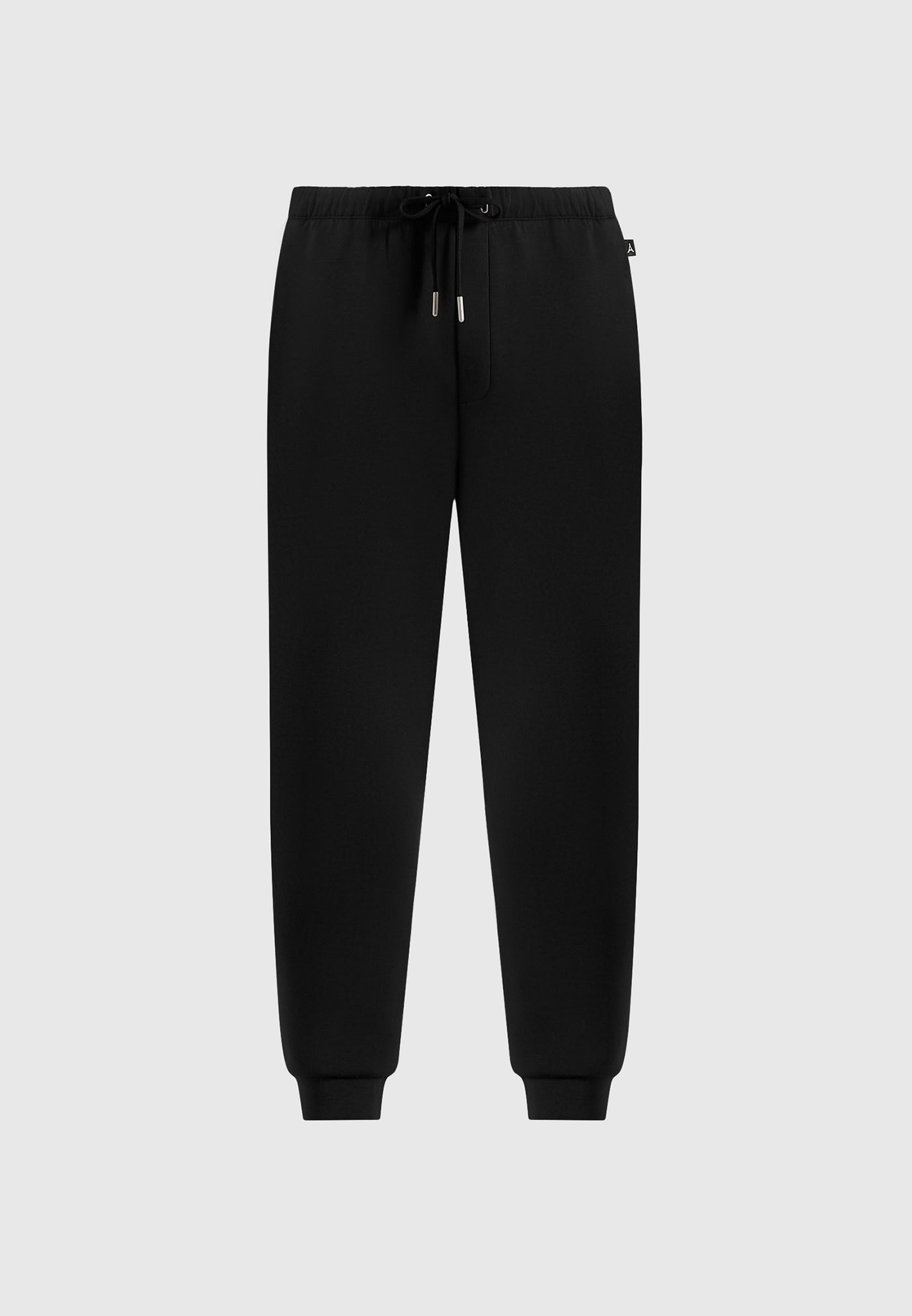 js008-neoprene-minimal-tapered-fit-cuffed-joggers-black