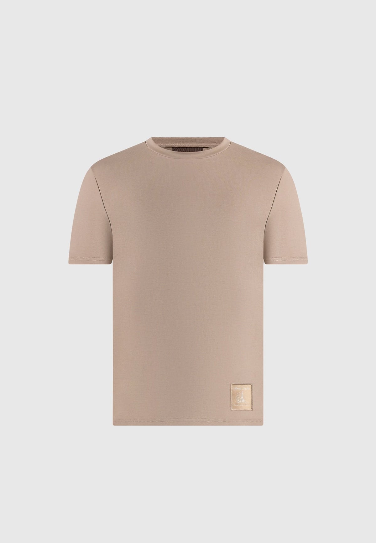 TS002 - Regular Fit Cotton T-Shirt - Taupe