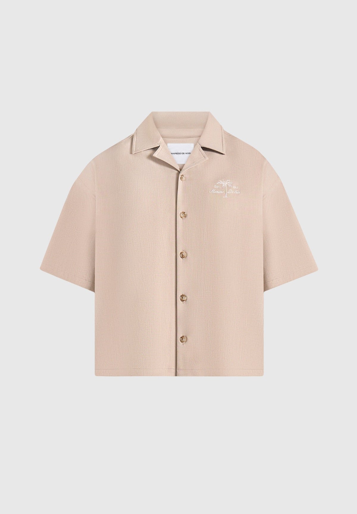 alexis-unisex-cote-dazur-boxy-shirt-beige