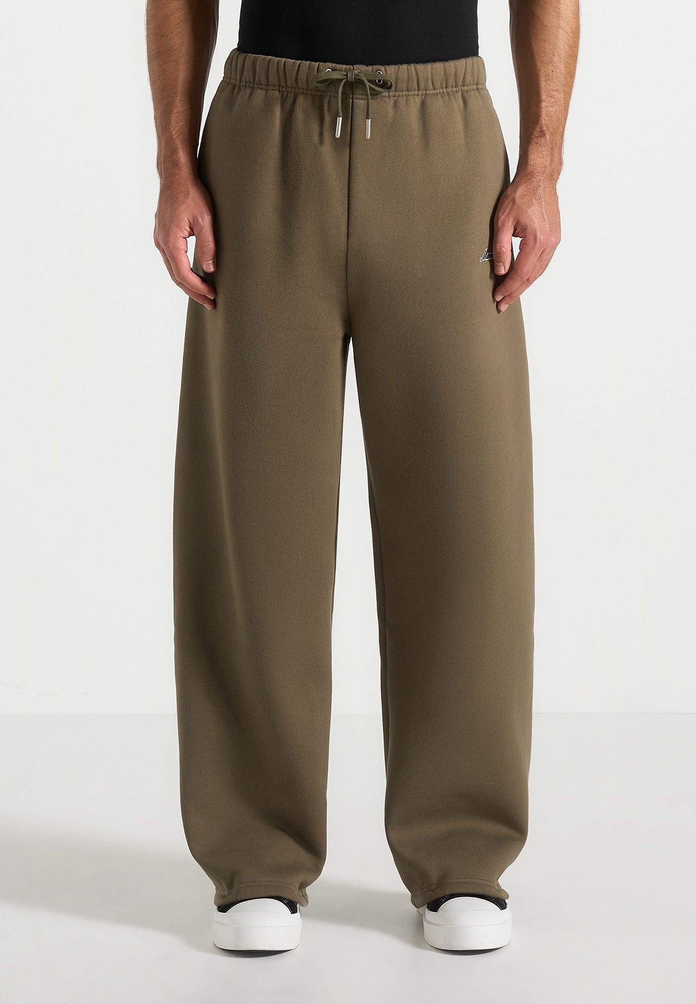 js003-unisex-signature-wide-leg-joggers-olive