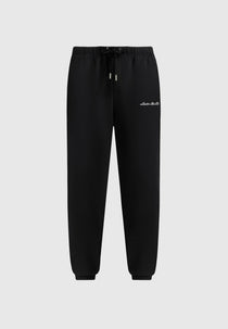 JS005 - Signature Regular Fit Cuffed Joggers - Black