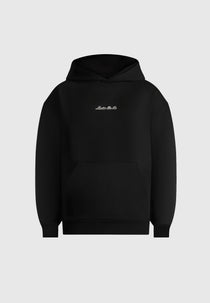 JS001 - Unisex Signature Relaxed Fit Hoodie - Black