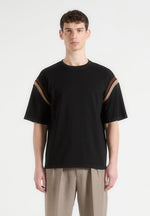 georges-varsity-cotton-t-shirt-black-taupe