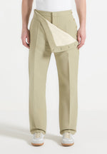 Henri - Foldover Pants - Sage
