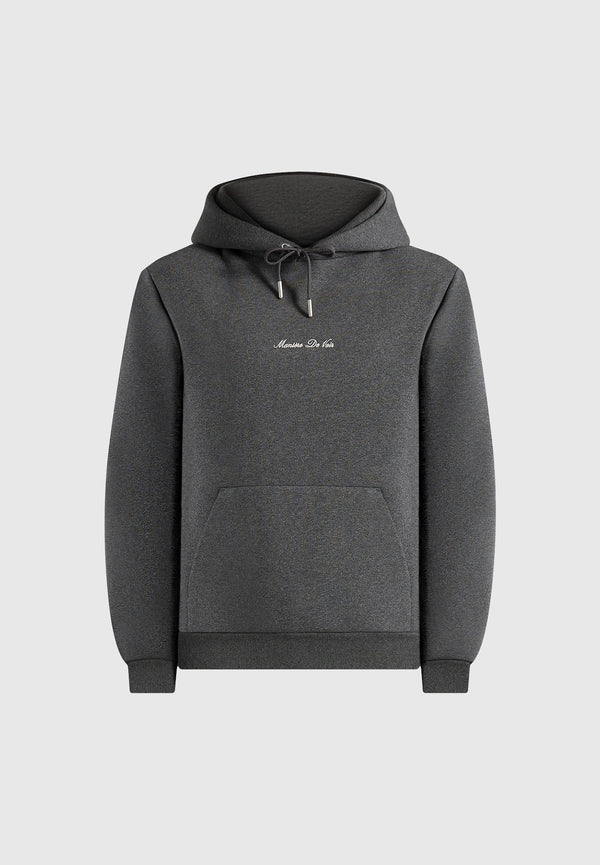 JS004 - Signature Regular Fit Hoodie - Charcoal Grey