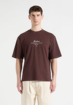 The Scream - Cotton T-Shirt - Brown