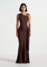 rania-asymmetric-draped-maxi-dress-brown