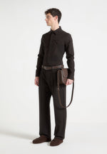 Rafael - Reversible Leather Belt - Black/Brown