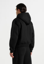 js002-unisex-signature-relaxed-fit-zip-hoodie-black
