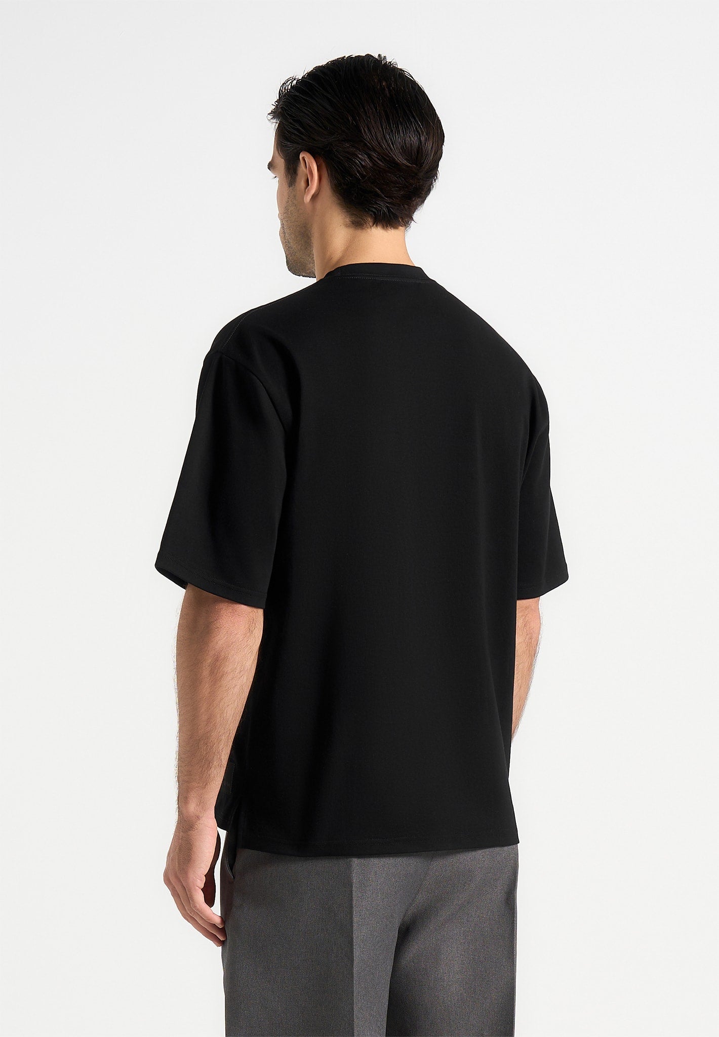 ts007-unisex-relaxed-fit-cotton-t-shirt-black