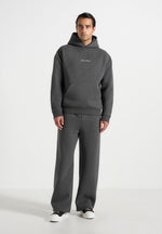 js001-unisex-signature-relaxed-fit-hoodie-charcoal-grey