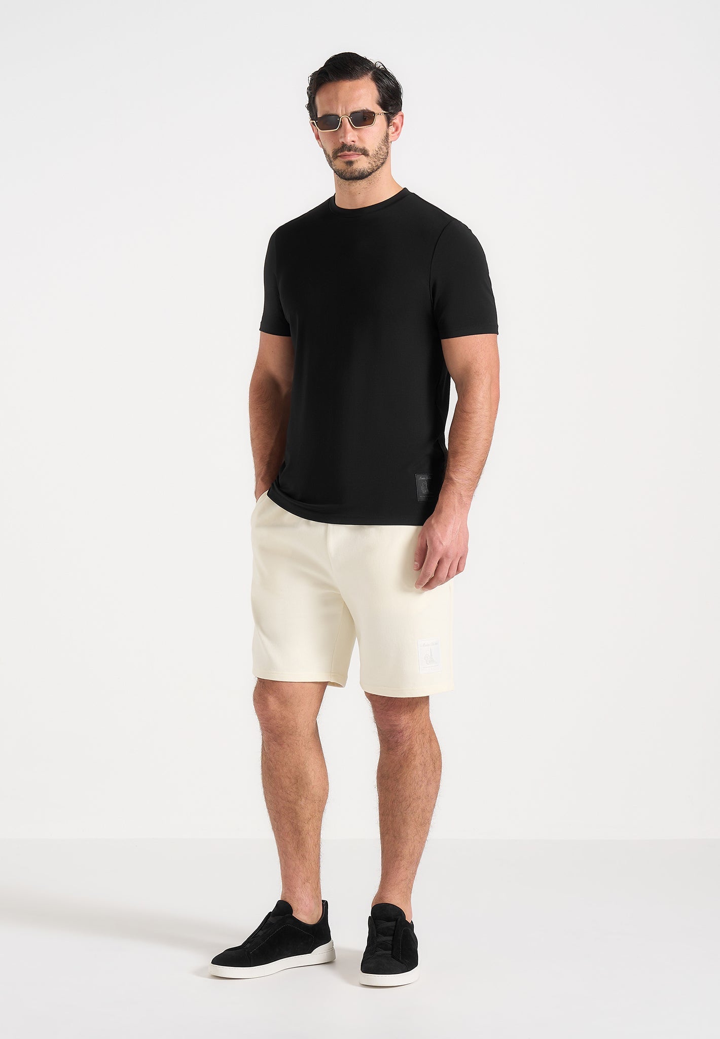 SH001 - Unisex Cotton Shorts - Cream
